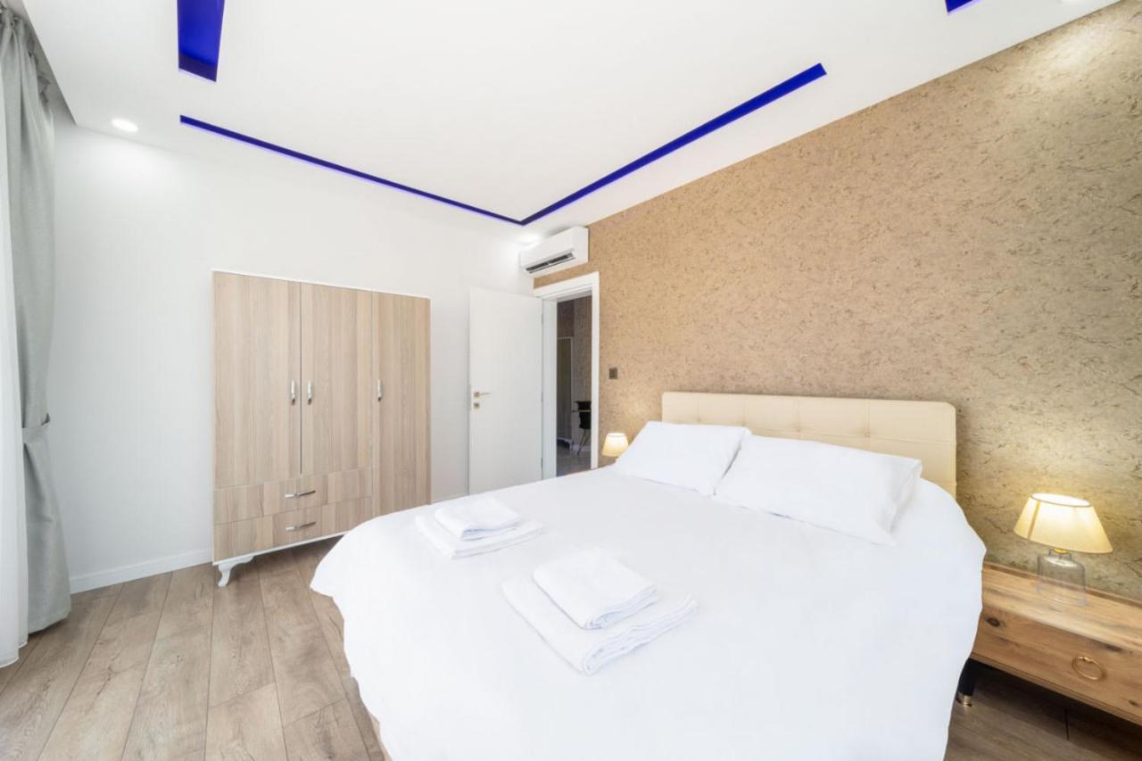Modern And Central Duplex Apartment Near Beach In 安塔利亚 外观 照片